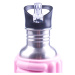 Masážna outdoorova fľaša Sportago Garrafa - ružová