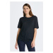 TRIČKO GANT REL DRAPED SS T-SHIRT EVENING BLUE