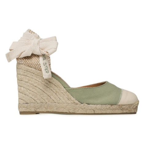 Castañer Espadrilky Carina/8/146 023129-414 Zelená