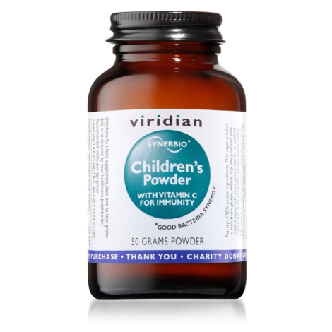 Zmes probiotík, prebiotík a vitamínu C pre deti Viridian 50g