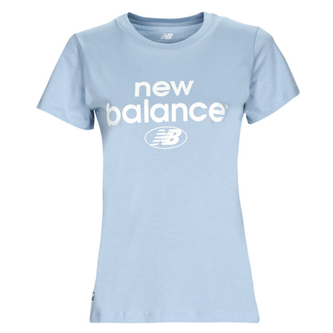 New Balance  Essentials Graphic Athletic Fit Short Sleeve  Tričká s krátkym rukávom Modrá