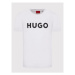 Hugo Tričko Dulivio 50467556 Biela Regular Fit