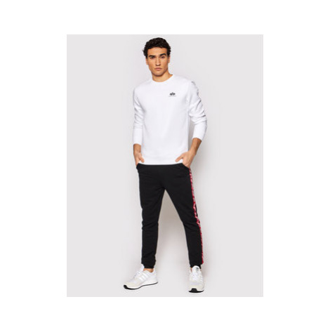 Alpha Industries Mikina Basic 188307 Biela Regular Fit