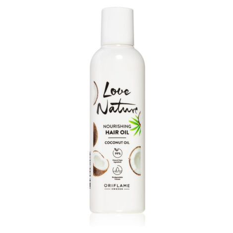 Oriflame Love Nature Coconut vyživujúci olej na vlasy