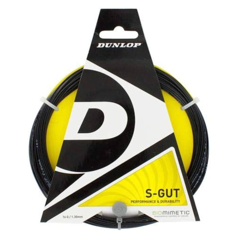 Dunlop S-Gut Tenisový výplet Farba: čierna