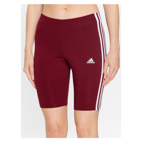 Adidas Športové kraťasy Essentials 3-Stripes Bike Shorts IM2846 Červená