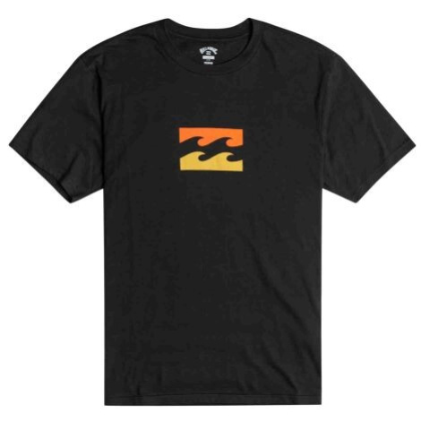 Billabong TEAM WAVE Pánske tričko, čierna, veľkosť