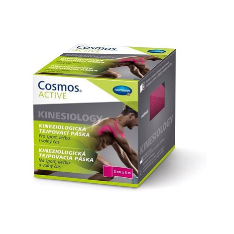 COSMOS Active tejpovacia páska ružová 5 cm × 5 m