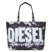 Taška Diesel Rave Tote Ns X Shopping Bag Black