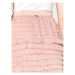 TWINSET tylová sukňa 222TP2111 Ružová Regular Fit