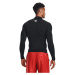 Pánske kompresné tričko s dlhým rukávom UNDER ARMOUR UA HG Armour Comp Mock LS-BLK