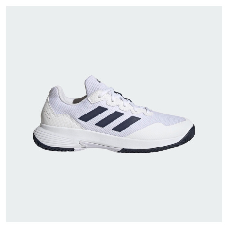 Pánska tenisová obuv Gamecourt biela Adidas