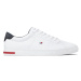 Tommy Hilfiger Sneakersy Essential Leather Detail Vulc FM0FM04047 Biela