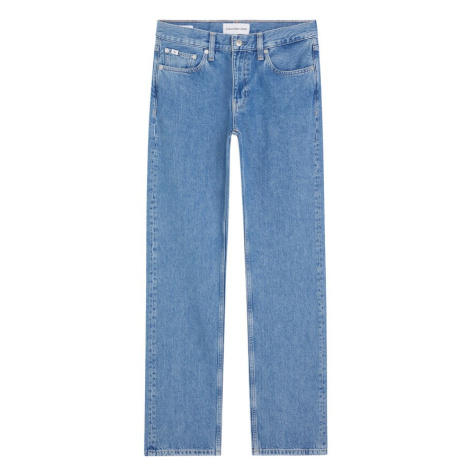 Calvin Klein Jeans Džínsy  modrá / biela