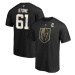 Vegas Golden Knights pánske tričko Mark Stone #61 Name & Number black