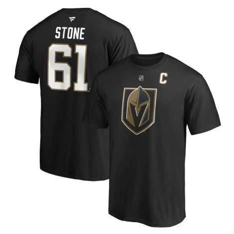 Vegas Golden Knights pánske tričko Mark Stone #61 Name & Number black