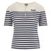 Tričko Woolrich Striped Jersey T-Shirt Modrá