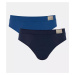 Pánske slipy GO Natural Brief C2P - - DARK COMBINATION - modrá M008 - SLOGGI