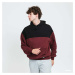 Urban Classics Upper Block Hoody Red / Black