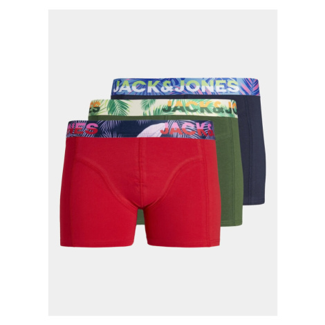 Jack&Jones Junior Súprava 3 kusov boxeriek Paw 12250358 Farebná