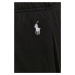 Pyžamové nohavice Polo Ralph Lauren pánske,čierna farba,jednofarebné,714844762001