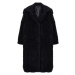 Trendyol Black Oversize Plush Coat