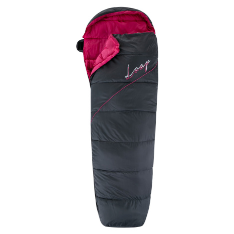 Women's mummy sleeping bag LOAP LAGHAU L Grey/Pink