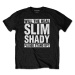 Eminem tričko The Real Slim Shady Čierna
