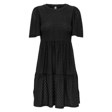 Jacqueline de Yong Dámske šaty JDYCARLA Regular Fit 15254680 Black XS