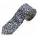 Tmavomodrá pánska elegantná kravata BOLF K104