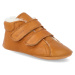 Barefoot zimná obuv Froddo - Prewalkers Sheepskin Cognac brown