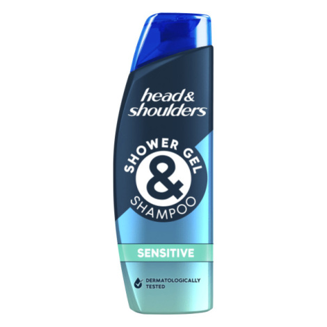 Head & Shoulders 2in1 Sensitive šampón a sprchový gél 360ml