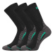 VOXX ponožky Trim black 3 páry 103701