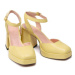 Simple Sandále SL-39-01-000021 Žltá