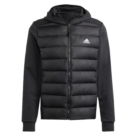 ADIDAS SPORTSWEAR Športová bunda 'Essentials'  čierna / biela