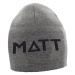 Matt KNIT RUNWARM Zateplená čiapka, sivá, veľkosť