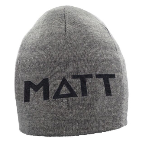 Matt KNIT RUNWARM Zateplená čiapka, sivá, veľkosť