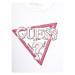 Guess Tričko J4RI47 K6YW4 Biela Regular Fit