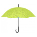 PERLETTI Time, Dámsky palicový dáždnik Fluo / zelený, 26297
