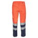 Cerva Burgos Pánske HI-VIS pracovné nohavice 03520010 oranžová/navy