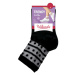 Dámské ponožky s ozdobným lemem model 15443297 COTTON SOCKS - BELLINDA - černá 39 - 42