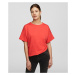 Tričko Karl Lagerfeld Relaxed Fit T-Shirt Oranžová