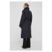 Páperová bunda Calvin Klein dámska, čierna farba, zimná