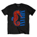 Nirvana Tričko Seahorse Black