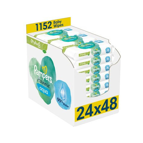 Pampers Wipes Box 1152ks Harmonie Aqua