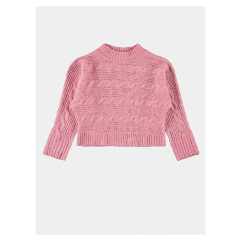 Ružový dievčenský sveter name it Ottie