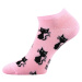 Boma Piki 55 Dámske vzorované ponožky - 3 páry BM000001145400100302 mix A