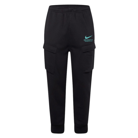 Nike Sportswear Kapsáče  vodová / čierna / biela