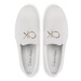 Calvin Klein Sneakersy Flatform Cupsole Slip On W/Hw HW0HW01421 Biela