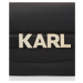 Kabelka Karl Lagerfeld K/Letters Flap Shoulderbag Čierna